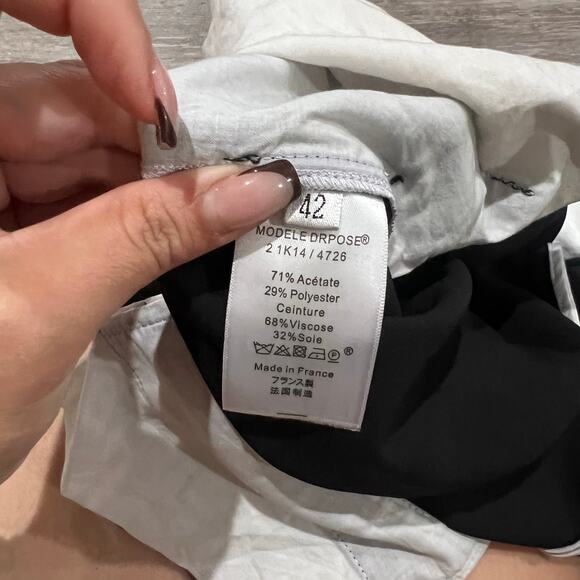 Celine Black High Waisted Trousers Size 42 - Picture 7 of 10